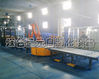 機器人碼垛托盤輸送線